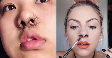 nose hair extensions|Nostril hair extensions is a hot beauty trend ... for。